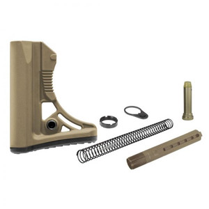 UTG PRO AR15 OPS READY S3 MIL-SPEC STOCK KIT, FDE, RBUS3DM UTG PRO AR15 OPS READY S3 MIL-SPEC STOCK KIT, FDE, RBUS3DM