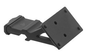UTG SUPER SLIM RDM20 45 DEGREE ANGLE MOUNT, BLACK, RDM-2045