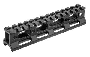 UTG® SUPER SLIM PICATINNY RISER MOUNT, 1" HEIGHT, 13-SLOT, MT-RSX1L UTG® SUPER SLIM PICATINNY RISER MOUNT, 1" HEIGHT, 13-SLOT, MT-RSX1L