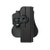 IMI-Z1010 Glock Level 2 Retention Holster Fits GLOCK 17/28/22/31/34 (fits also Gen. 4)