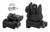 UTG ACCU-SYNC SPRING-LOADED AR15 FLIP-UP FRONT & REAR SIGHT SET UTG ACCU-SYNC SPRING-LOADED AR15 FLIP-UP FRONT & REAR SIGHT SET