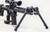UTG OVER BORE BIPOD, 7"-11" CENTER HEIGHT, PICATINNY
