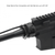 UTG PRO SUPER SLIM SD 10" M-LOK FREE FLOAT HANDGUARD, BLACK, MTU045XLM