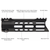 UTG PRO FORERUNNER 7" M-LOK FREE FLOAT HANDGUARD, BLACK, MTU044SPM