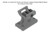 UTG SUPER SLIM T1 MOUNT, LOWER 1/3 CO-WITNESS, MT-T113C UTG SUPER SLIM T1 MOUNT, LOWER 1/3 CO-WITNESS, MT-T113C