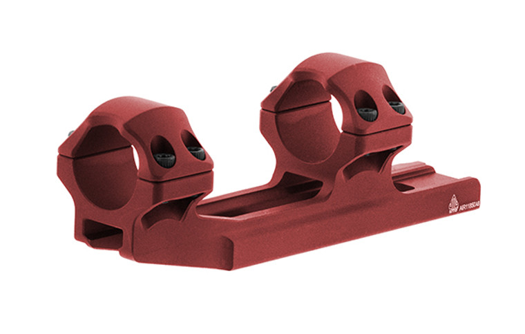 UTG® ACCU-SYNC® 1" PICATINNY CANTILEVER MOUNT, 50MM OFFSET, MEDIUM PROFILE, RED , AIR11850AR