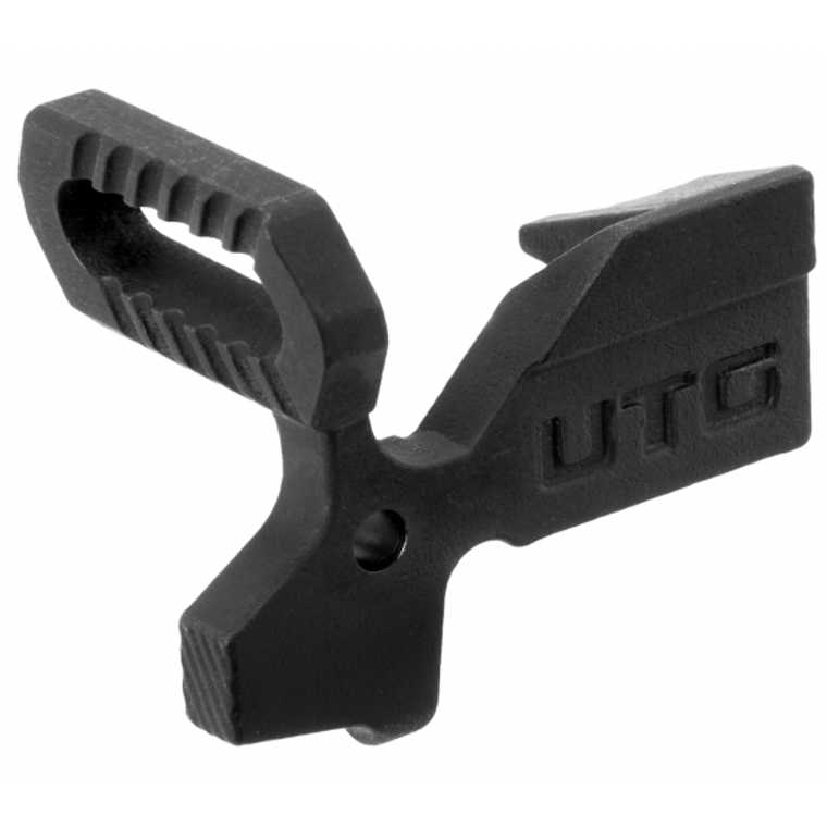 UTG® AR15 OVERSIZED BOLT CATCH, BLACK, STEEL, TLT-TKSBC