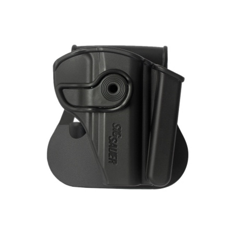 IMI-Z1230 Polymer Retention Paddle Holster with Integrated Magazine Pouch for Sig Sauer P232, KEL-TEC P- 3AT .380, Ruger LCP