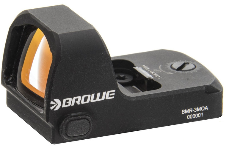 BROWE Micro Reflex (BMR) - RMR Footprint and Bottom Loading Battery (No Mount) - Dealer Package