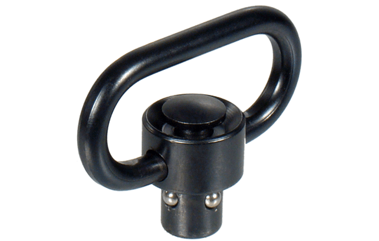 QDS-004 BROWE Heavy Duty Push Button QD Sling Swivel, 1.38" Loop