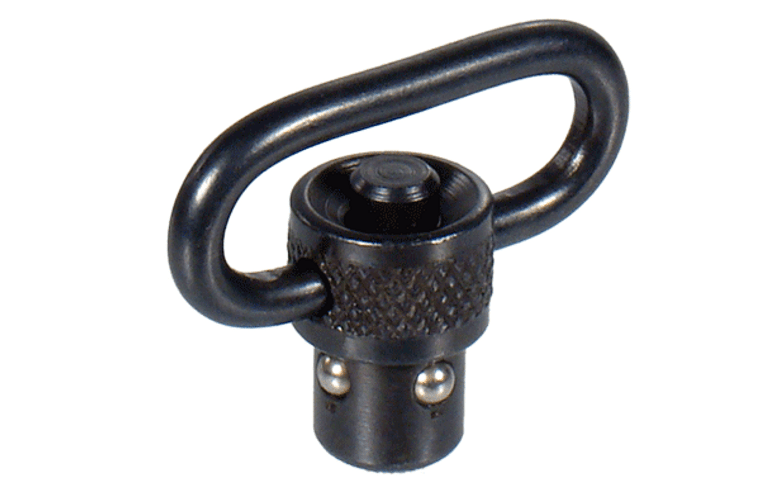 QDS-001 BROWE Standard Push Button QD Sling Swivel, 1" Loop