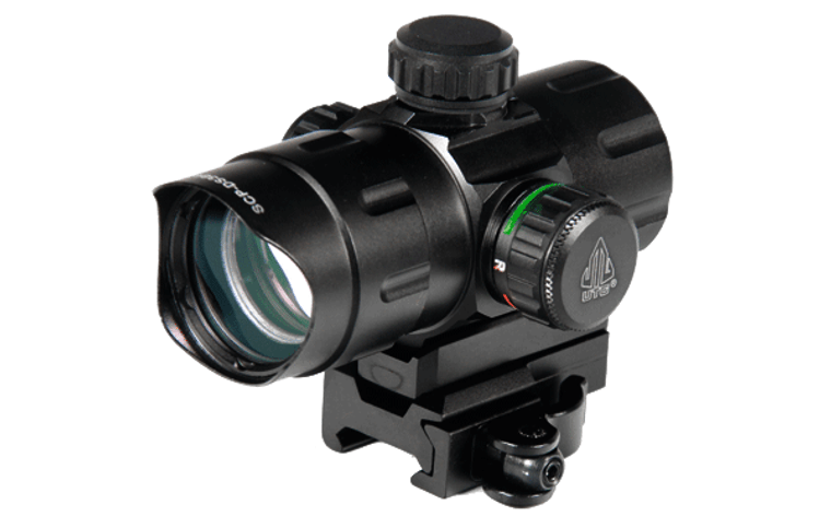 UTG® 4.2" ITA Red/Green CQB Dot with QD Mount, Riser Adaptor