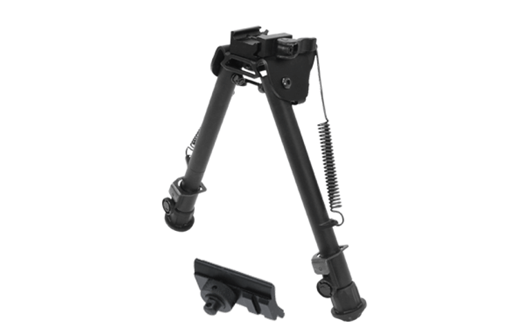 UTG TACTICAL OP BIPOD, QUICK DETACH, 8.0-12.4" CENTER HEIGHT