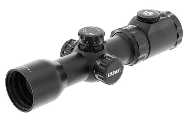 UTG® OP3 1.5-6X36 30mm Crossbow Scope, AO, RGB, 130 Hunter BDC, OP3-G1563CRWQ
