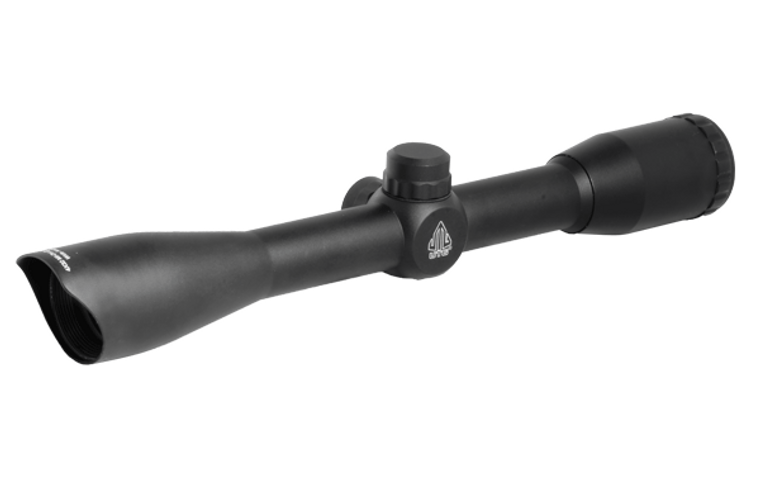 UTG® TRUE HUNTER® 4X32 1" Scope, Mil-dot, Airgun Rings, Adj@35 Yds., SCP-U432FD