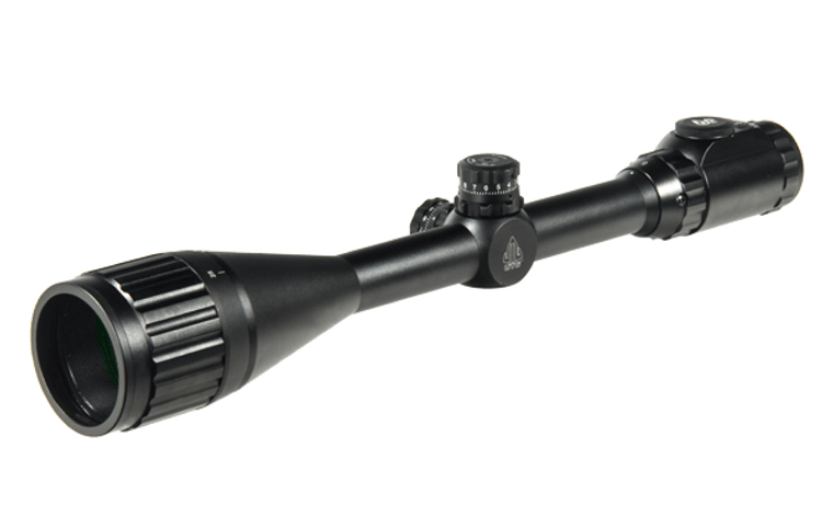 UTG® TRUE HUNTER® 6-24X50 1" Scope, AO, 36-color Mil-dot, w/ Rings, SCP-U6245AOIEW