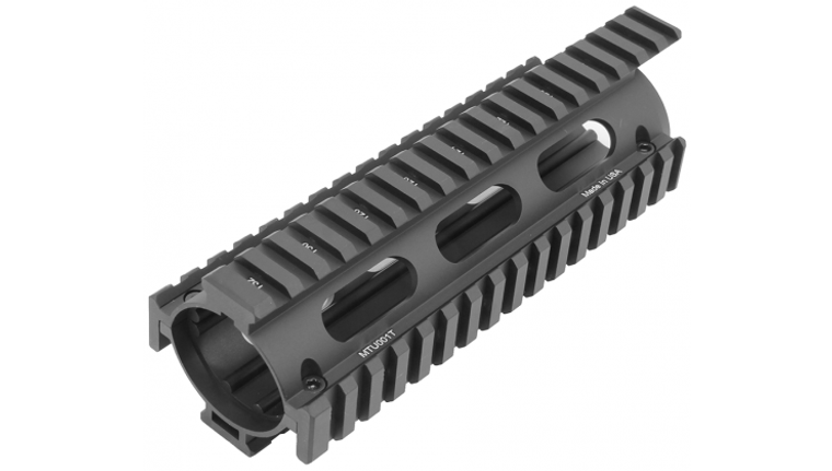 UTG PRO AR15 DROP-IN CARBINE LENGTH QUAD RAIL WITH CONTINUOUS TOP RAIL, MTU001T