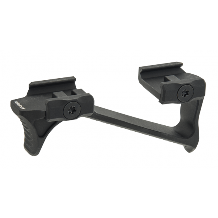 UTG ULTRA SLIM ANGLED FOREGRIP, PICATINNY, MATTE BLACK, MT-AFGP01