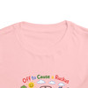 Miata Toddler Tee – "Off to Cause a Ruckus" Cartoon Car Playtime Shirt