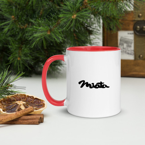 Always the Answer -  Miata Mug with Color Inside Always the Answer -  Miata Mug with Color Inside