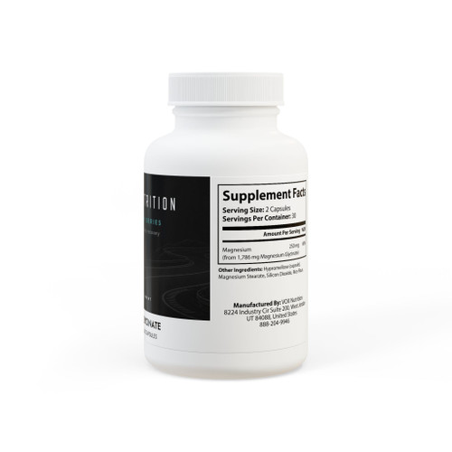 Magnesium Glycinate Supplement for Drivers (60 Capsules)