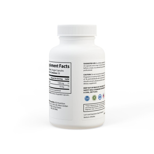 Ashwagandha and Black Pepper Supplement For Drivers (60 capsules)