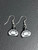 Miata earrings NA  1989-2004 metal enamel dangly shepherds hook, choose your color! .5” wide custom jewelry car accessories