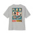 Vintage-Inspired Unisex Oversized Boxy Tee, Retro Graphic Shirt, Chill Streetwear Top, Gift for Foodies, Perfect for Casual Outings