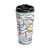 Tokyo Subway Map Stainless Steel Travel Mug — Commuter Map Tumbler