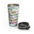 Tokyo Subway Map Stainless Steel Travel Mug — Commuter Map Tumbler