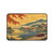 Miata with an Autumn Vintage Bridge Desk Mat — Japanese Landscape Mouse Pad