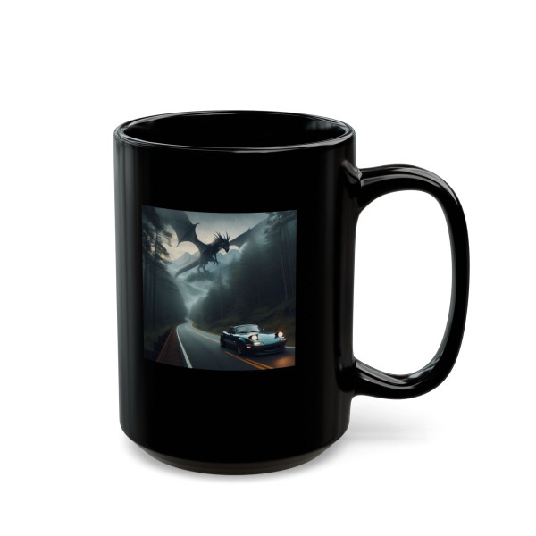 Miatas at the Gap Dragon Black Mug (11oz, 15oz)