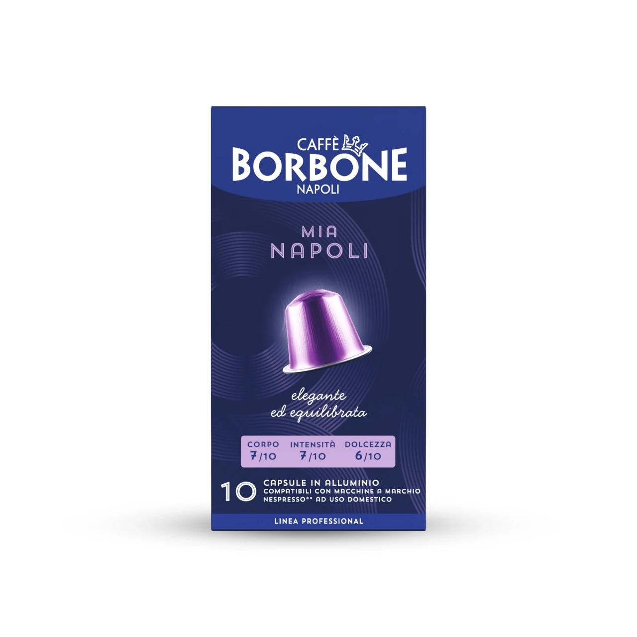 Mia Napoli Nespresso® Compatible Capsules | Caffè Borbone
