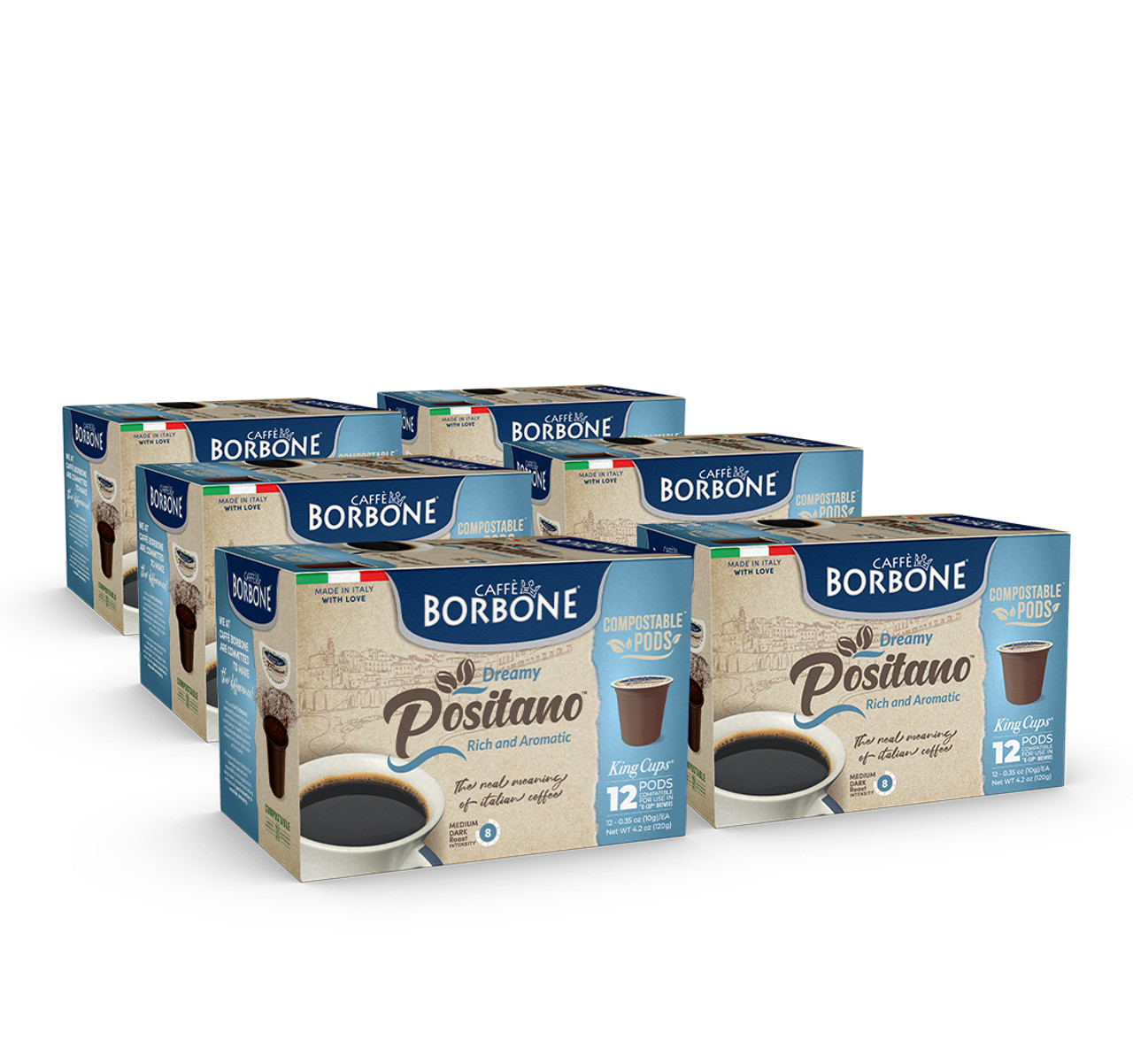 Positano Blend - K-Cup® Machine Compatible Pods