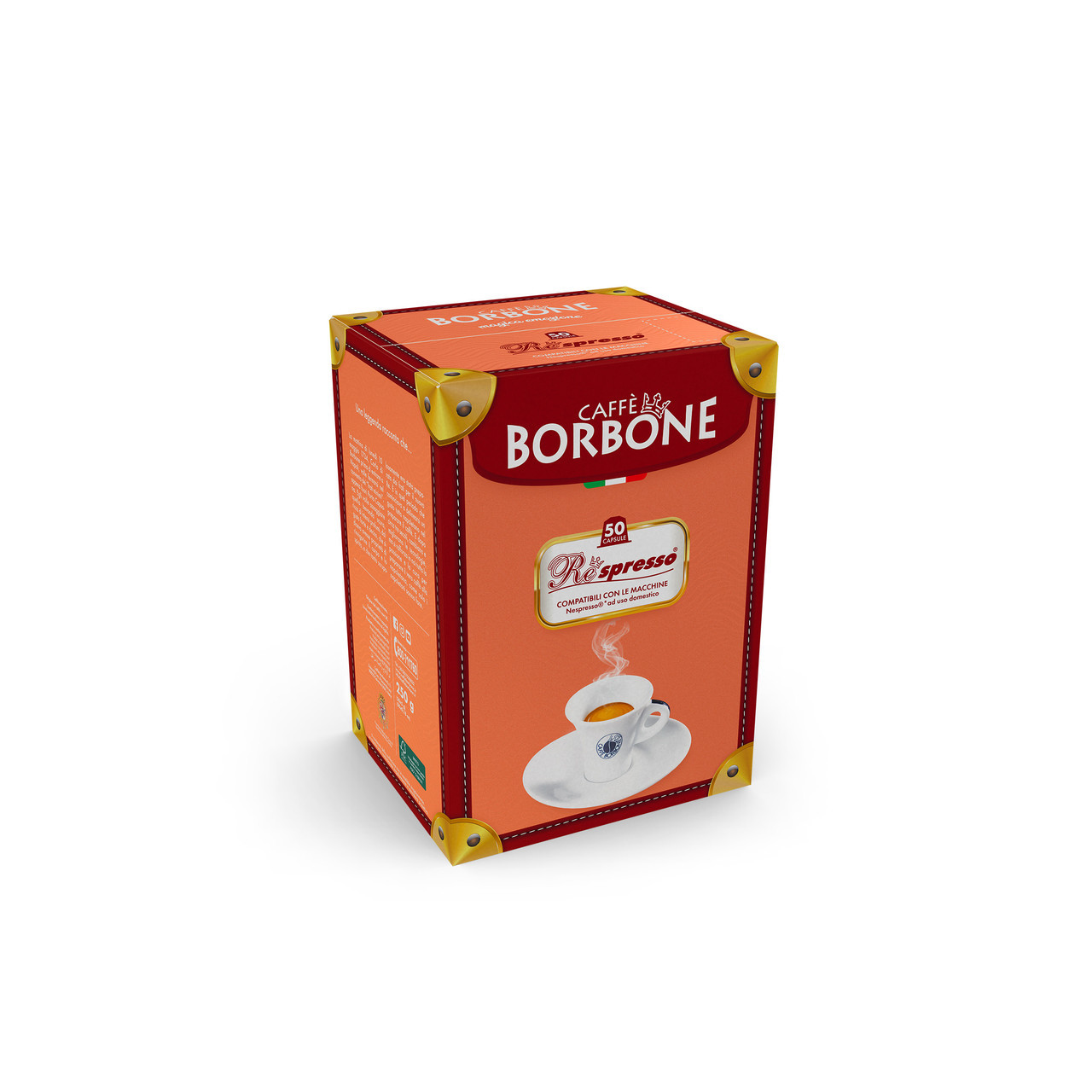 Borbone Miscela Neraネスプレッソ互換カプセル（100個入） Nespresso® Compatible Capsules, Dark Roast | Caffè Borbone