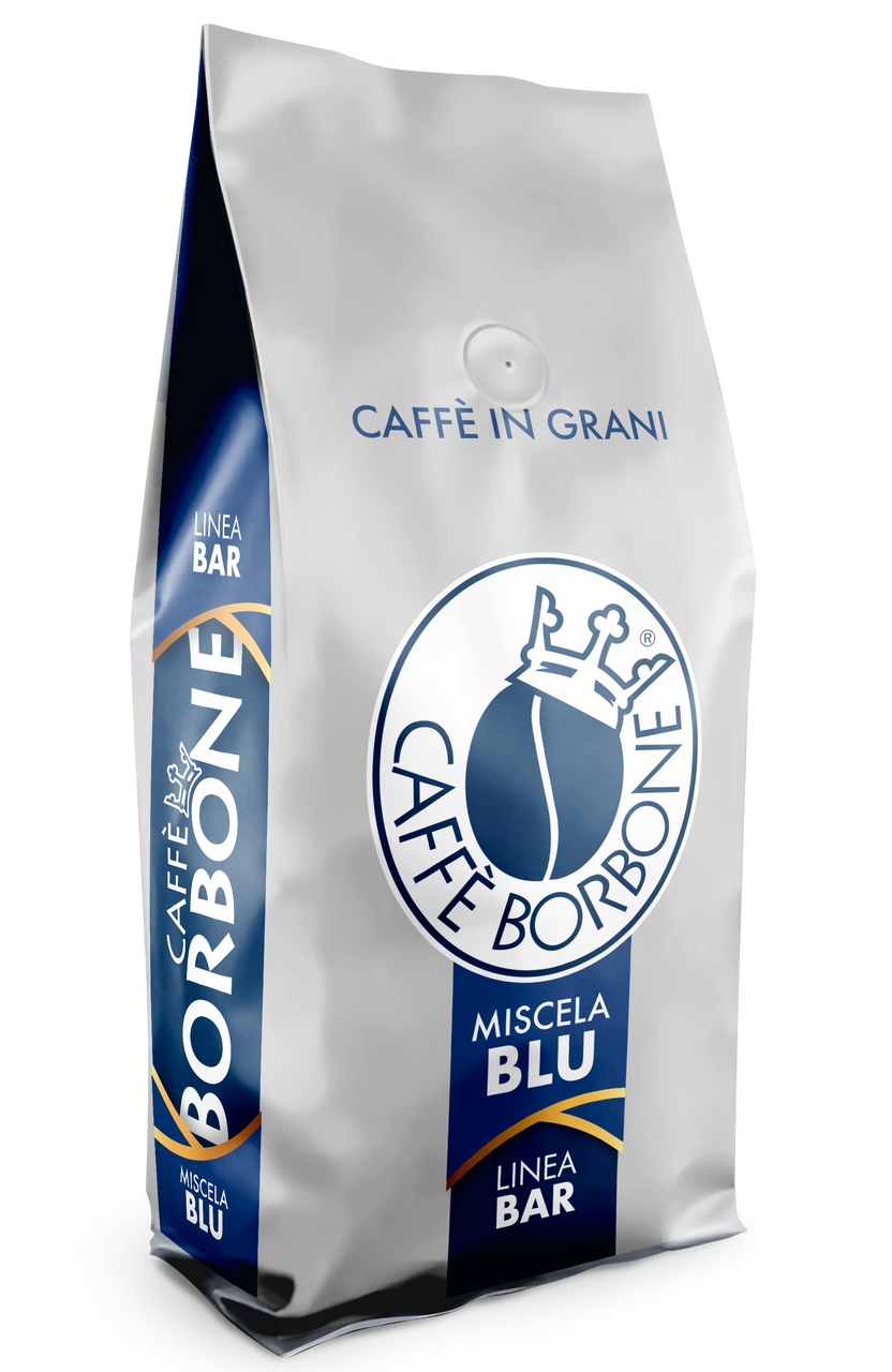 Caffe Borbone Blue Blend Whole Bean Coffee Bag - Premium Italian Coffee Beans for a Rich, Full-Bodied Espresso Experience