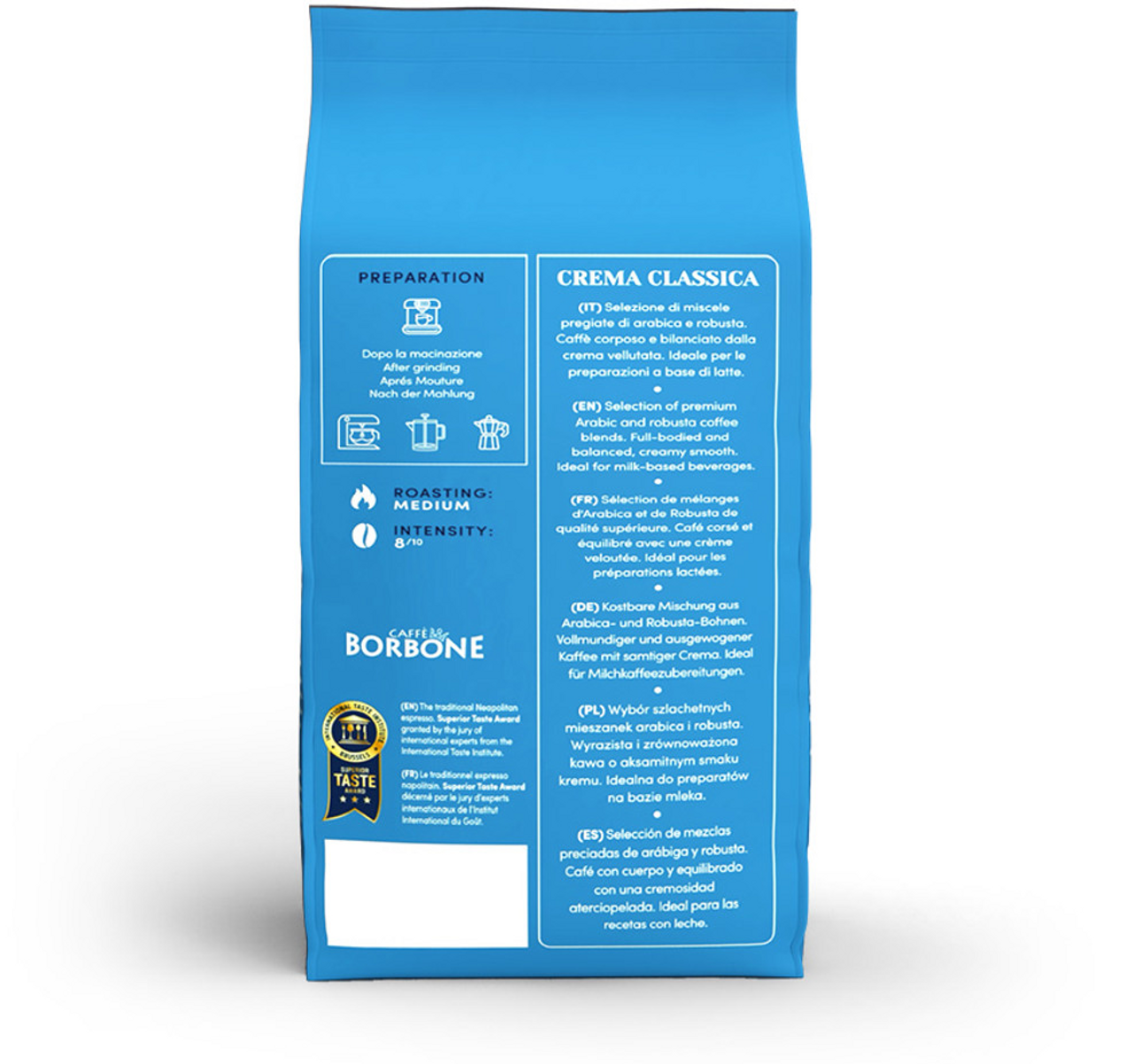 caffe borbone selection line crema Classica whole bean coffee caffe borbone selection line crema Classica whole bean coffee