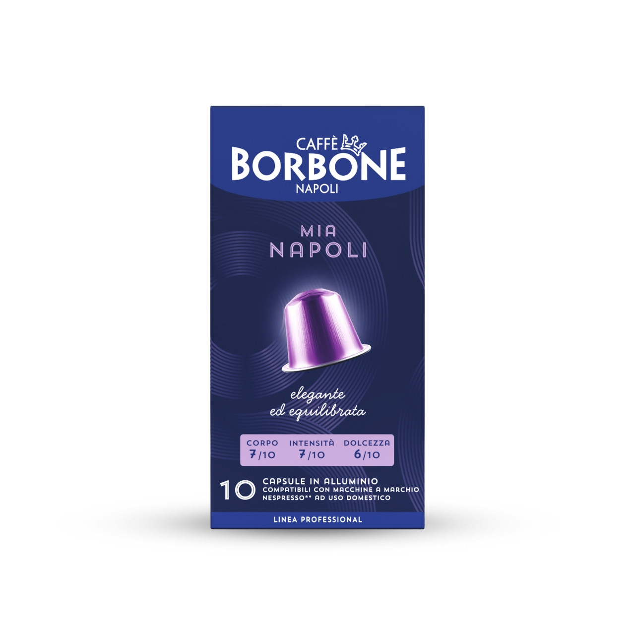 Mia Napoli Nespresso® Compatible Capsules | Caffè Borbone