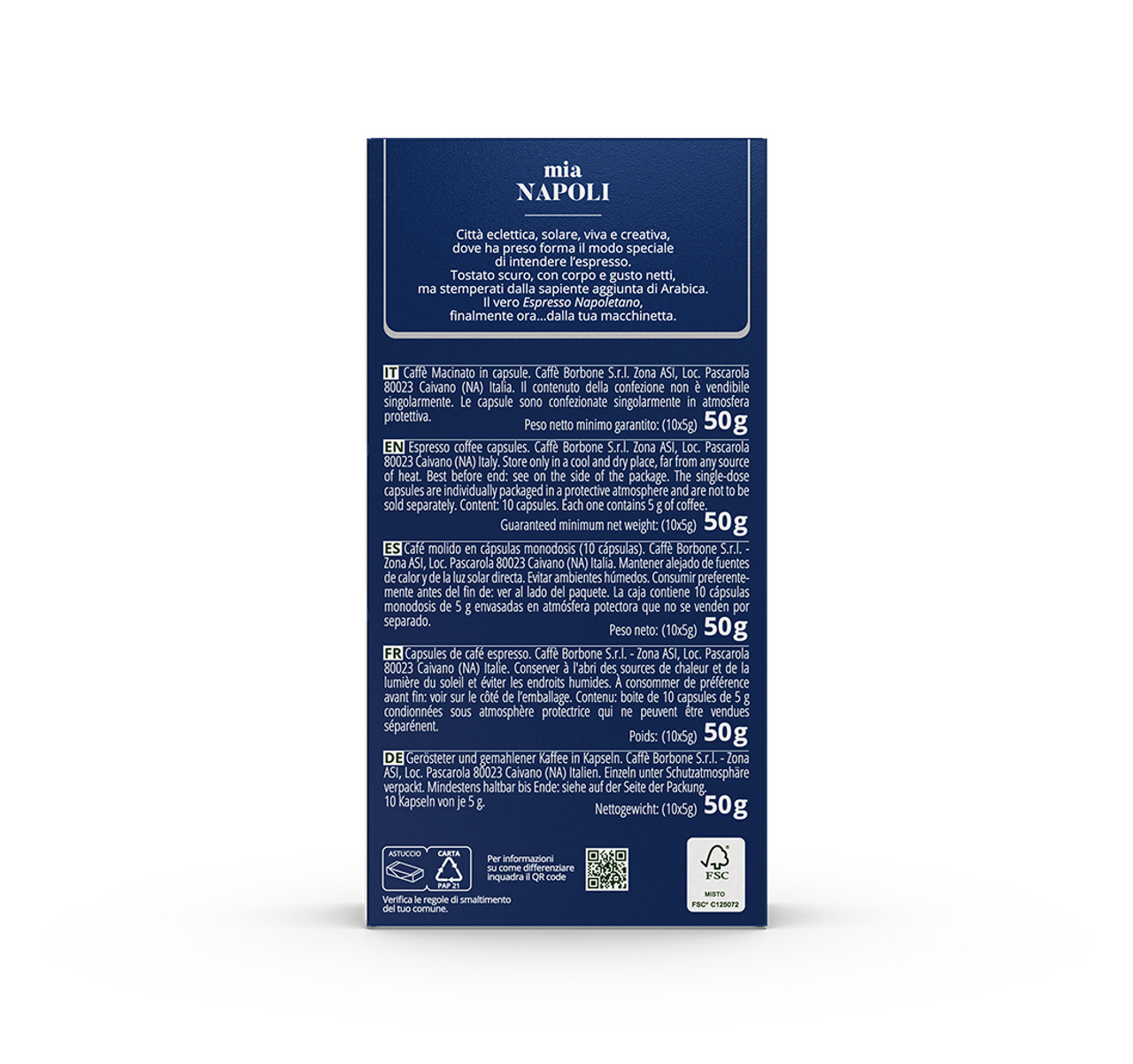 Seamlessly compatible with Nespresso® machines, these aluminum capsules provide an effortless way to brew a rich, flavorful espresso. Perfect for enjoying premium Italian coffee at home. Seamlessly compatible with Nespresso® machines, these aluminum capsules provide an effortless way to brew a rich, flavorful espresso. Perfect for enjoying premium Italian coffee at home.