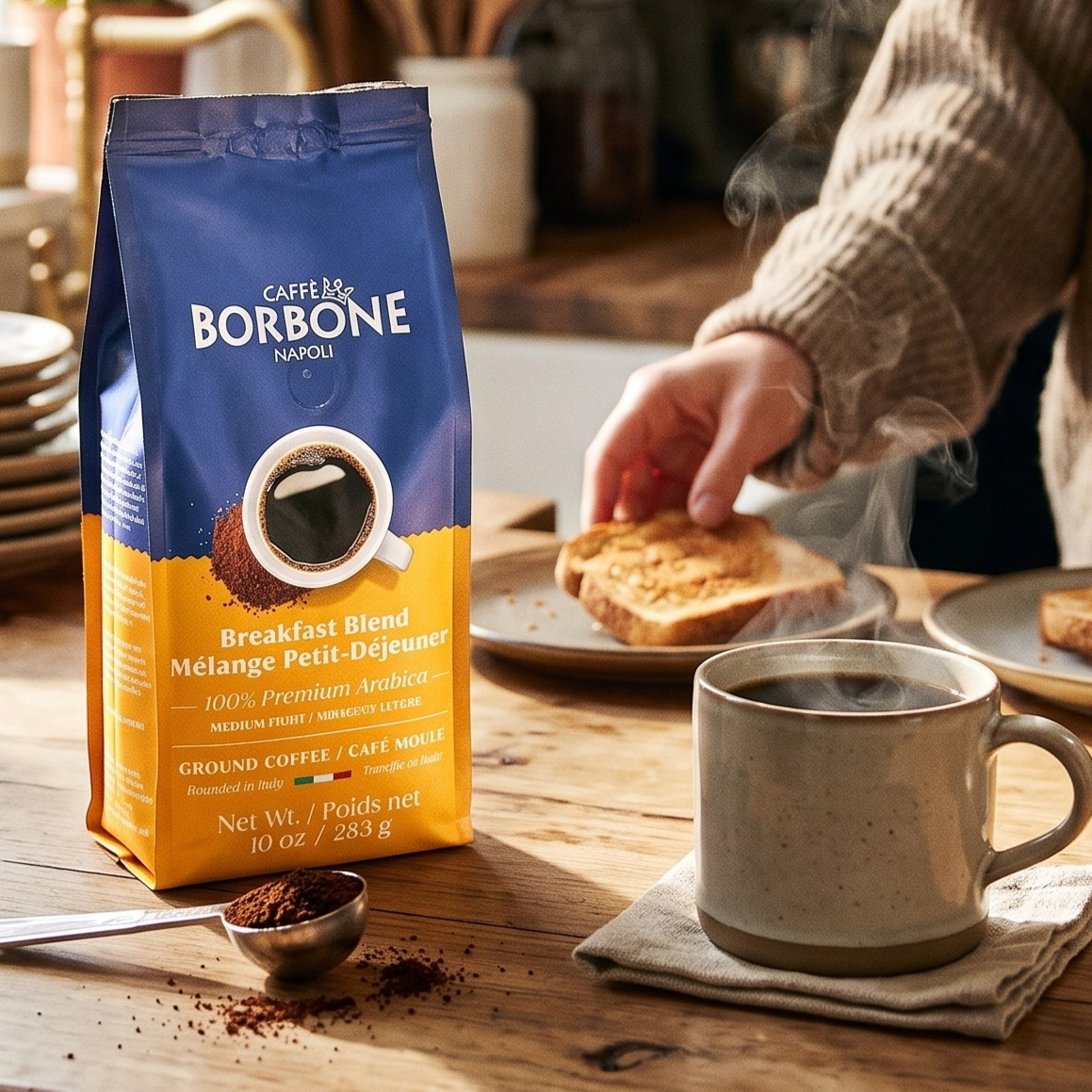 Breakfast Blend Ground Coffee - mobile gallery view