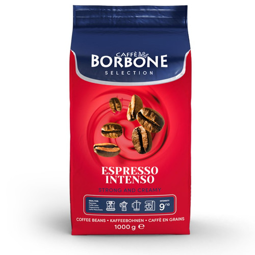 Caffe Borbone Espresso Intenso bag of whole bean coffee