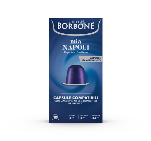 Premium aluminum capsules filled with expertly roasted Arabica beans. Designed to preserve the freshness and rich aroma, ensuring a consistently exceptional espresso.