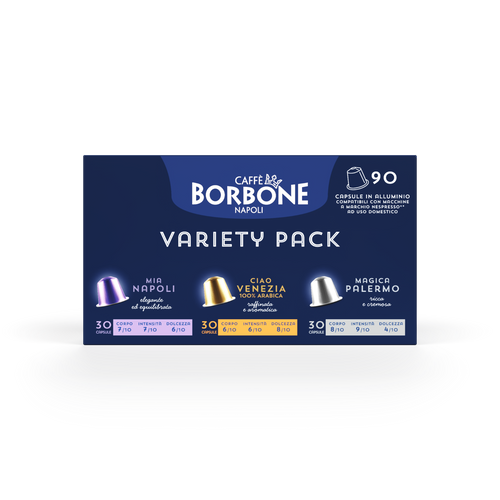 Caffe Borbone Variety Pack of our coffee blends inspired by Italian Cities Nespresso Coffee Capsules