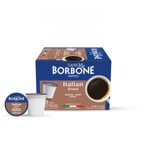 Caffè Borbone Italian Roast Single Serve K-Cup® Compatible Pods