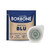 Caffè Borbone Miscela Blu Espresso Paper Pod, recyclable paper and compostable pod, navy and beige wrapper.