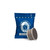 Caffe Borbone Miscela Blu - Lavazza Espresso Point® Machine Compatible Capsules, blue coffee capsule packaging with the brand logo and a single beige coffee capsule in front.