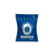 front facing image of an individually wrapped Lavazza Espresso Point coffee pod, Miscela Blu, Blue blend front facing image of an individually wrapped Lavazza Espresso Point coffee pod, Miscela Blu, Blue blend