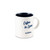 Caffe Borbone Ceramic Mug, white coffee mug with blue text and logo, stylish and durable ceramic coffee cup with 'Coffee in Love' written on it. - thumbnail view