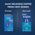 Image showing the difference in the new and old box design. Same delicious coffee fresh new design. - thumbnail view