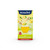 Caffe Borbone Ginger & Lemon Flavored Herbal Tea Drink, Nespresso®* Compatible Capsules, box featuring lemon, ginger, and herbal ingredients with a prepared tea in a glass cup.